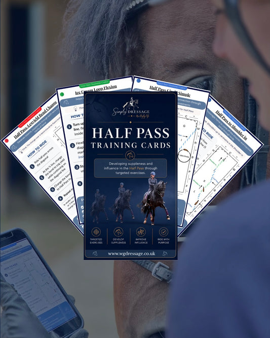 Half Pass Digital Training Cards